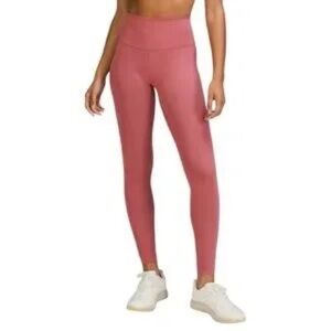 Women's Pink High-Waisted Leggings